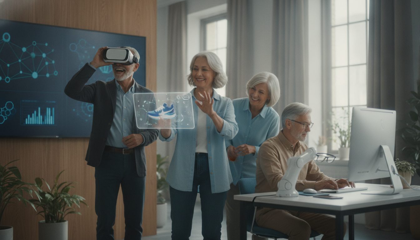 AI and People Over 50: New Research Challenges Stereotypes