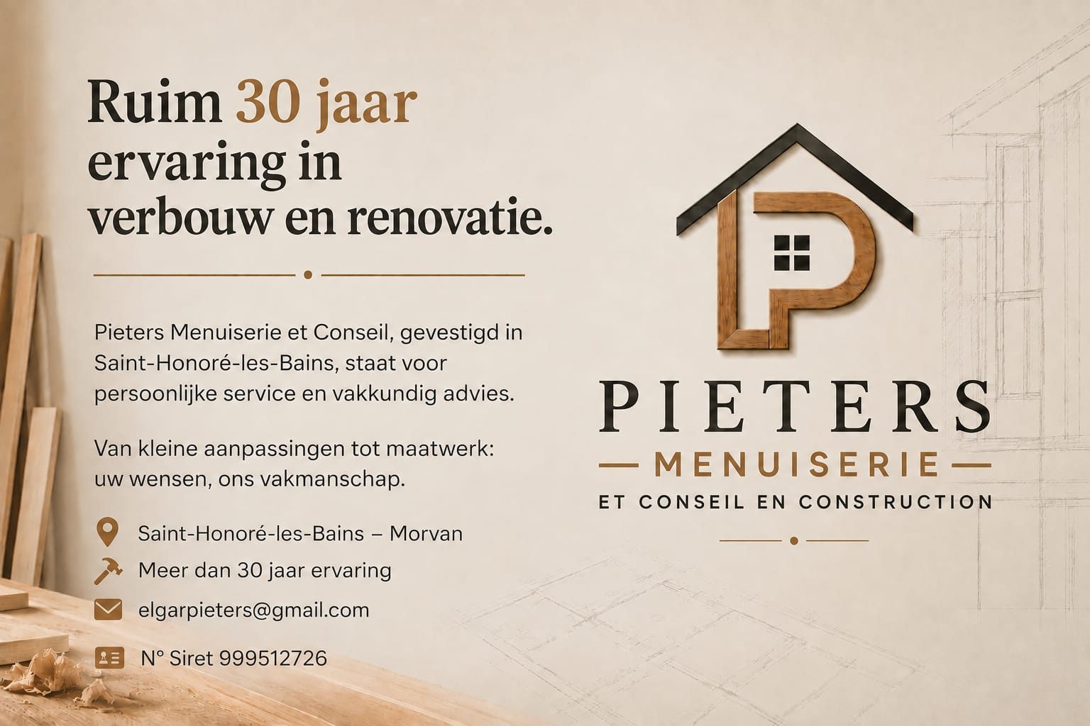 Pieters Menuiserie et Conseil en construction